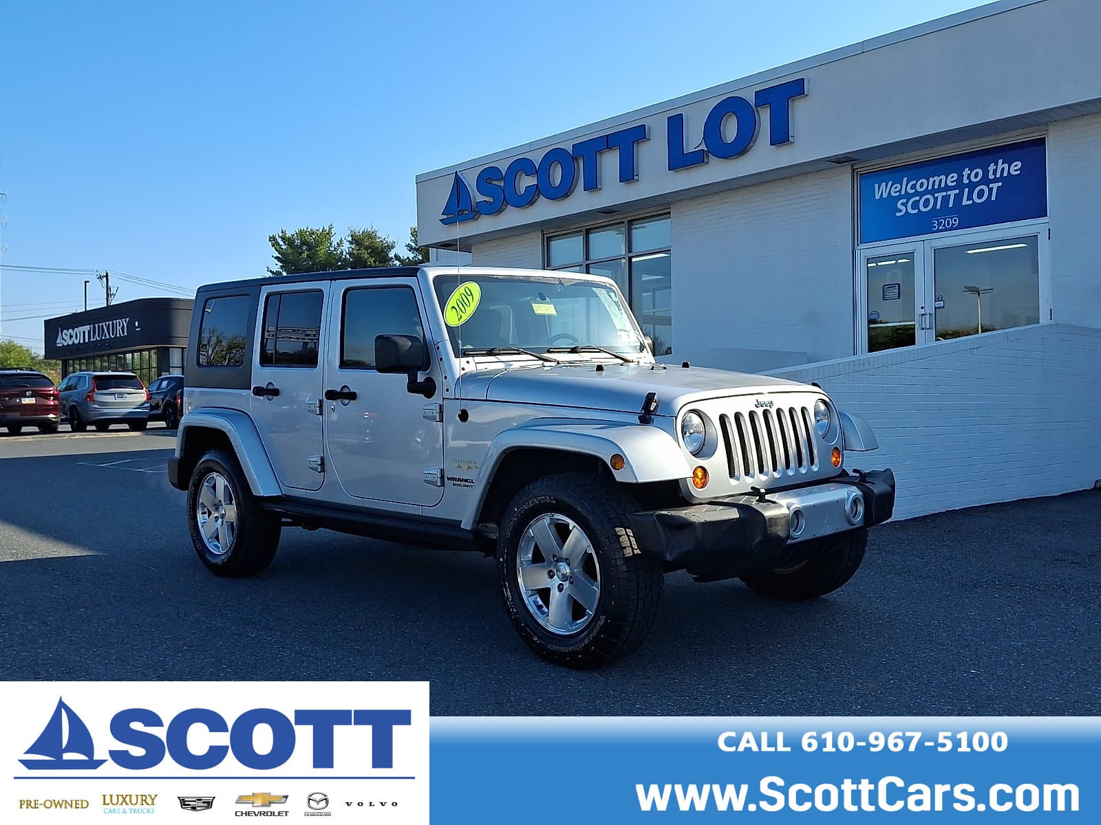 2009 Jeep Wrangler Unlimited Sahara — photo 1 of 31