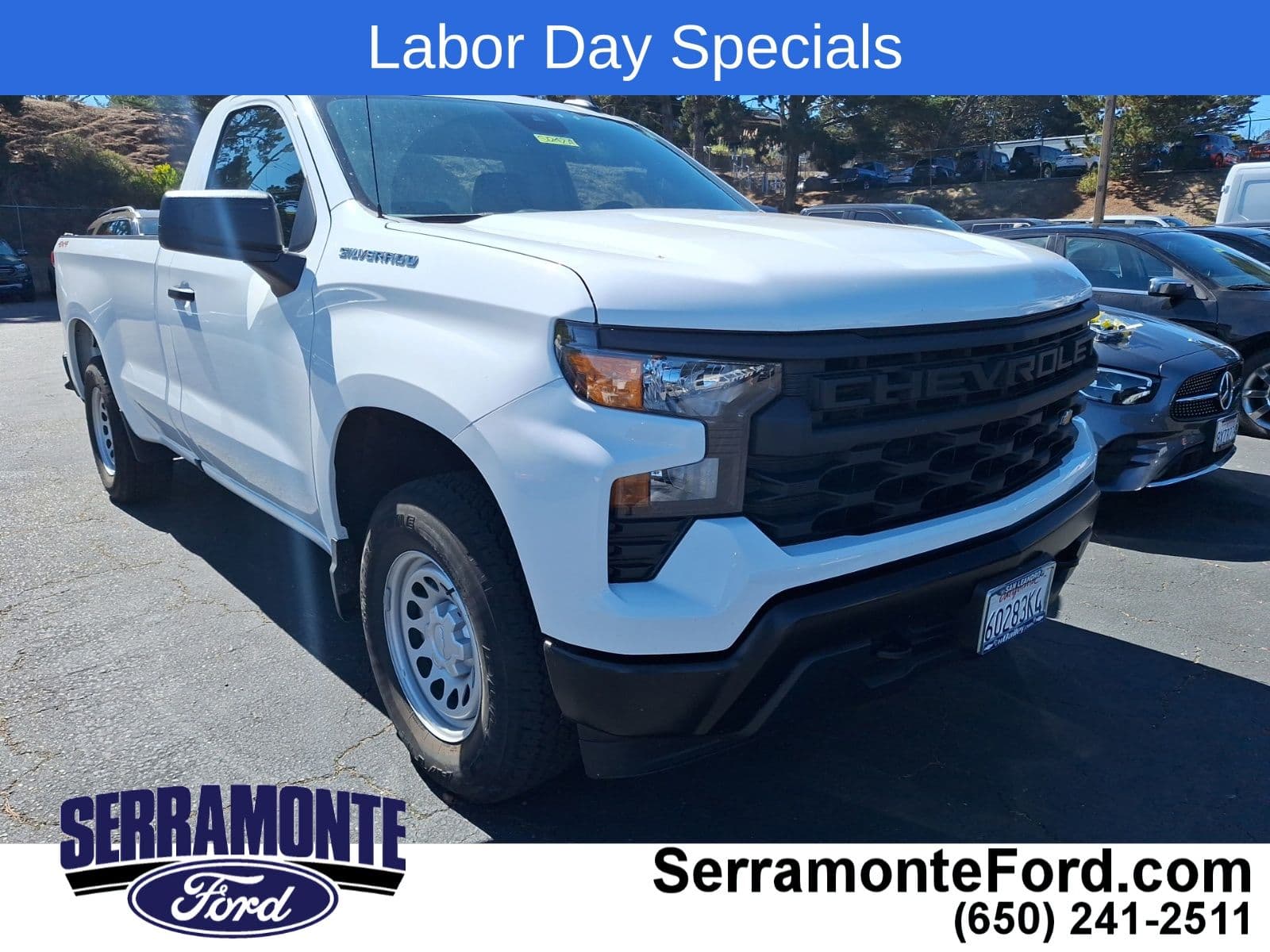 2025 Chevrolet Silverado 1500 Work Truck — photo 1 of 17