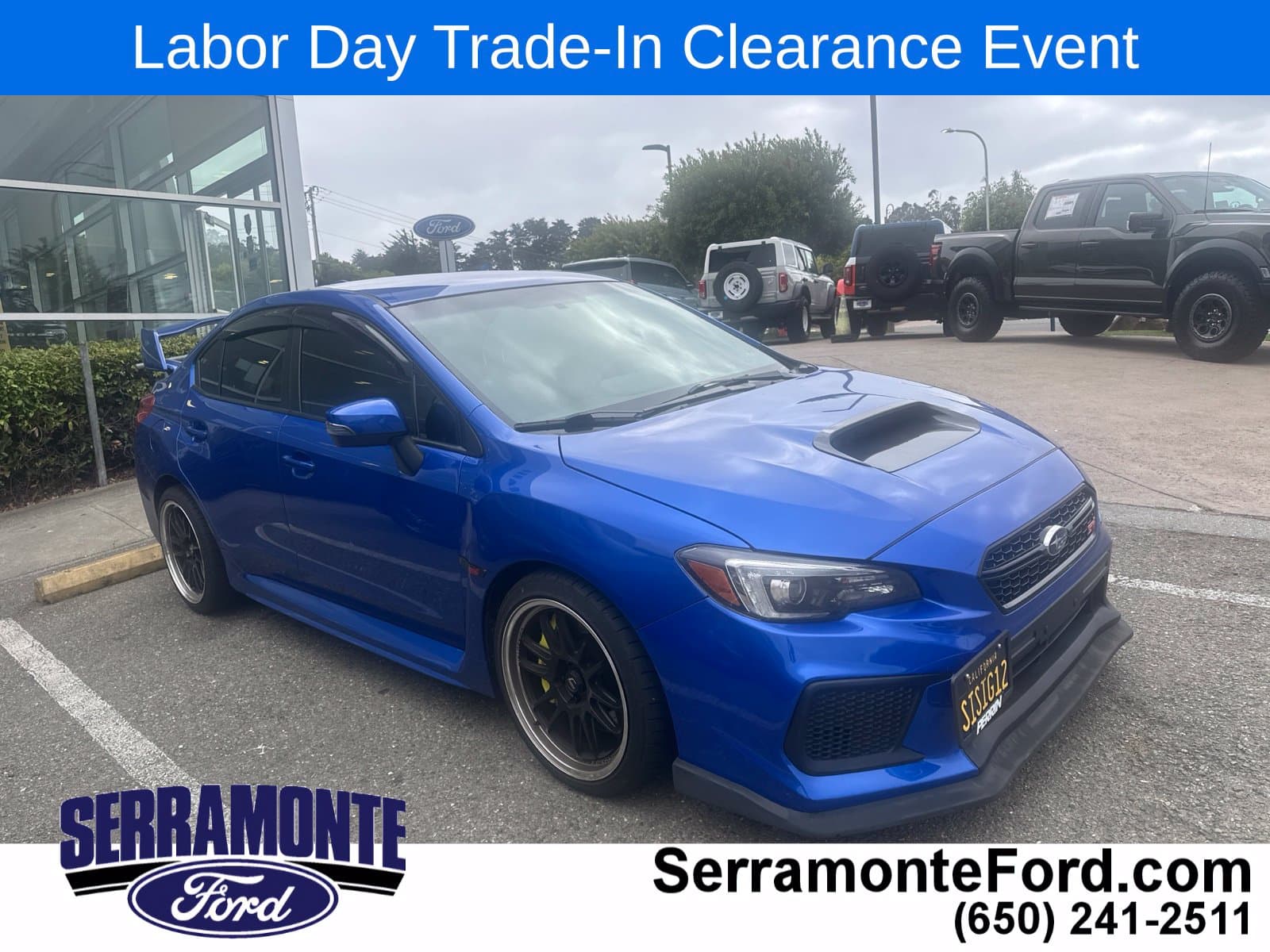 2019 Subaru WRX STI — photo 1 of 14