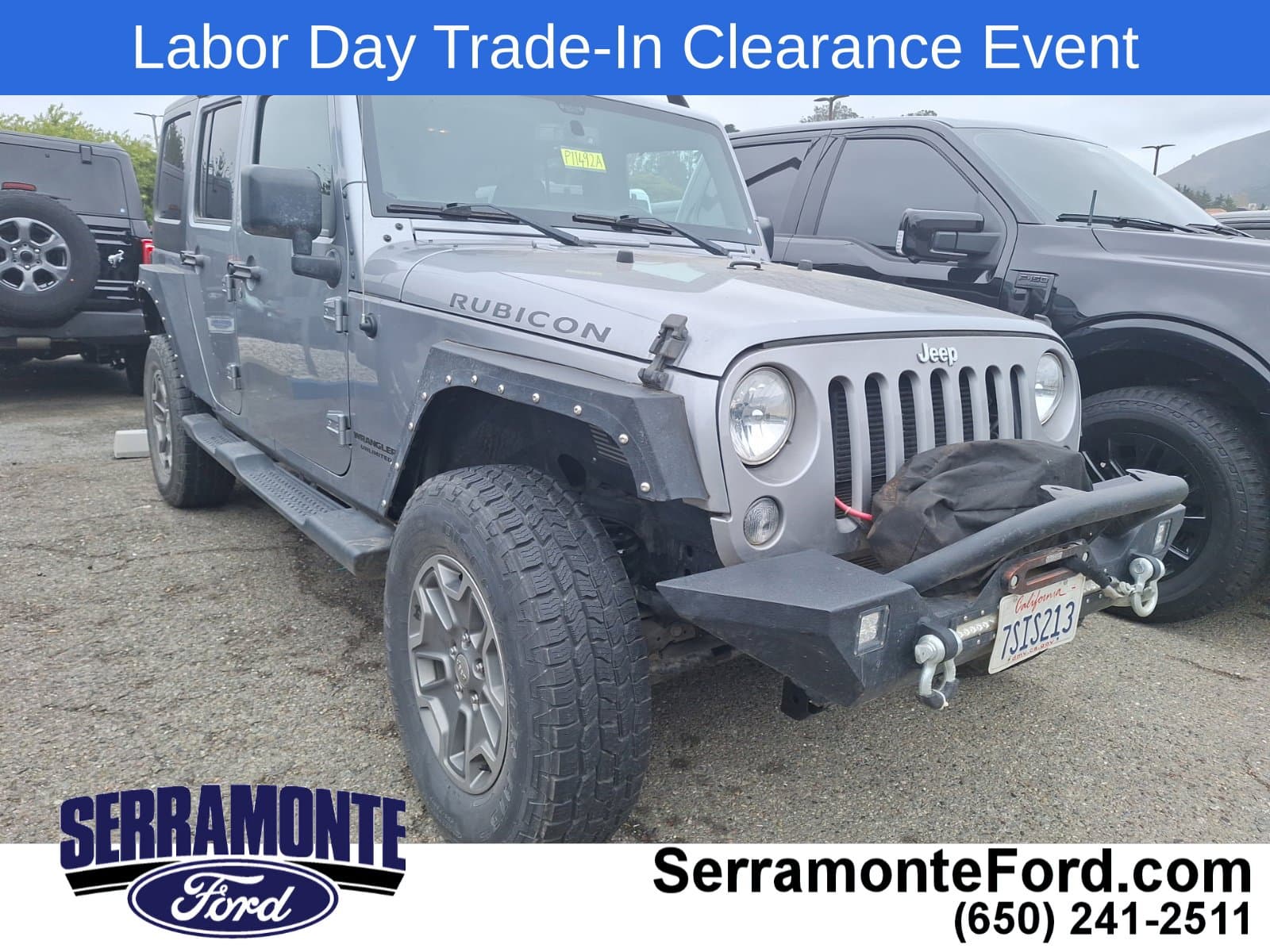 2016 Jeep Wrangler Unlimited Rubicon — photo 1 of 18