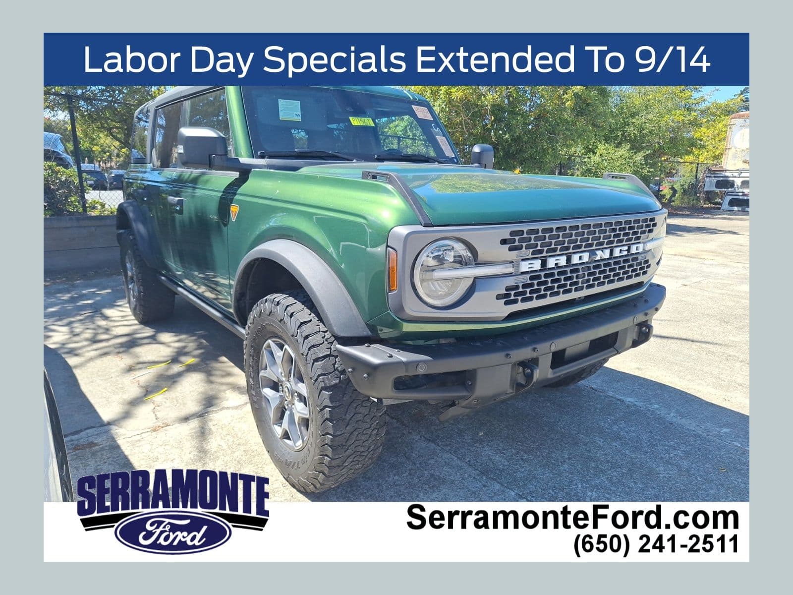 2024 Ford Bronco Badlands — photo 1 of 19