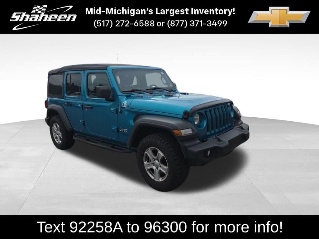 2020 Jeep Wrangler Unlimited Sport S — photo 1 of 22