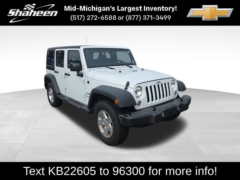 2018 Jeep Wrangler JK Unlimited Sport S — photo 1 of 22