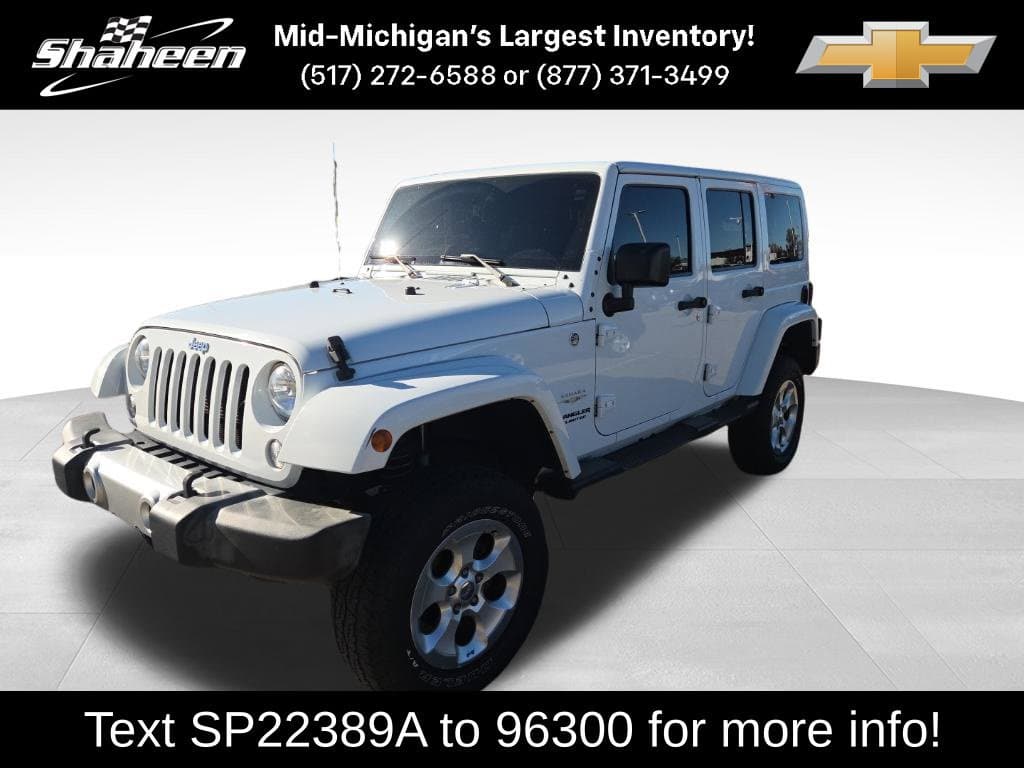 2015 Jeep Wrangler Unlimited Sahara — photo 1 of 15