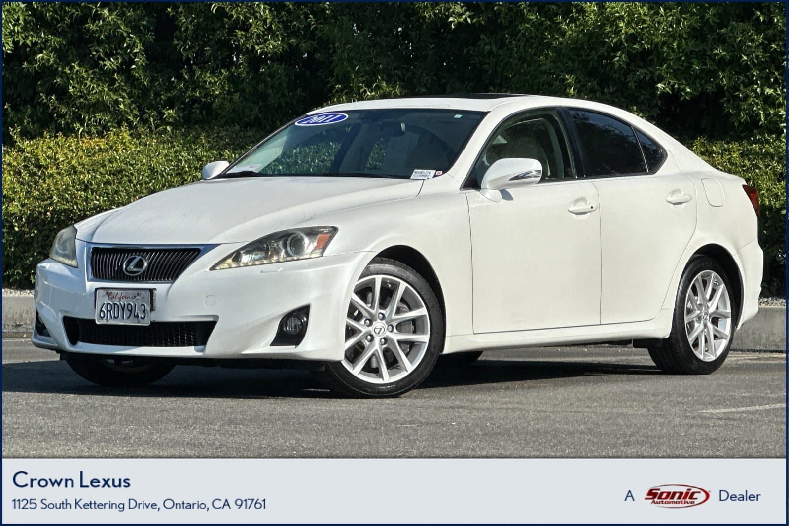 2011 Lexus IS 350 Base — photo 1 of 33