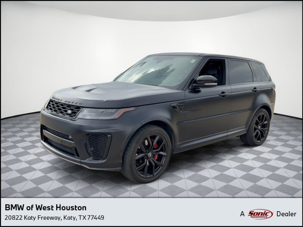 2020 Land Rover Range Rover Sport SVR — photo 1 of 30