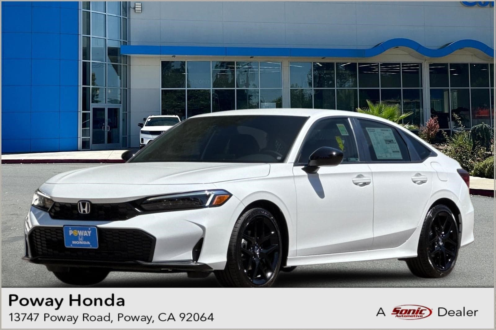 2026 Honda Civic Sedan Sport — photo 1 of 26