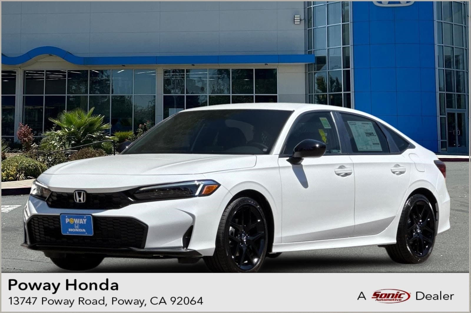 2026 Honda Civic Sedan Sport — photo 1 of 26