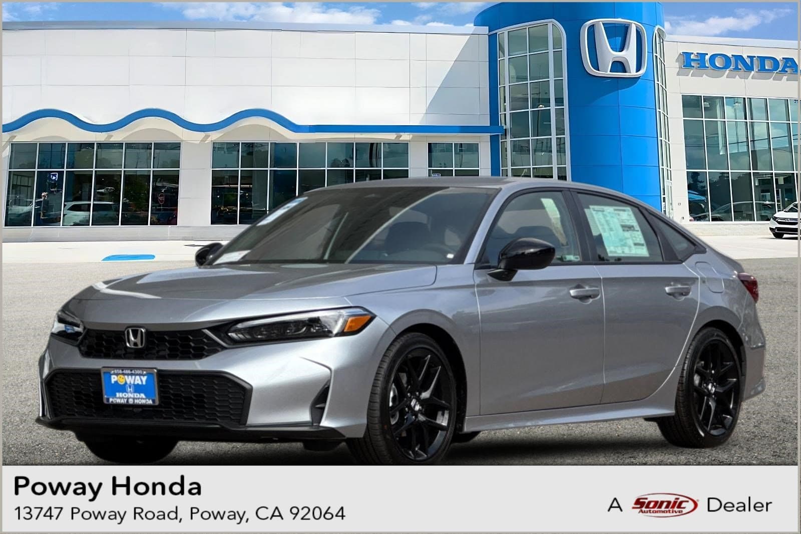 2026 Honda Civic Sedan Sport — photo 1 of 30