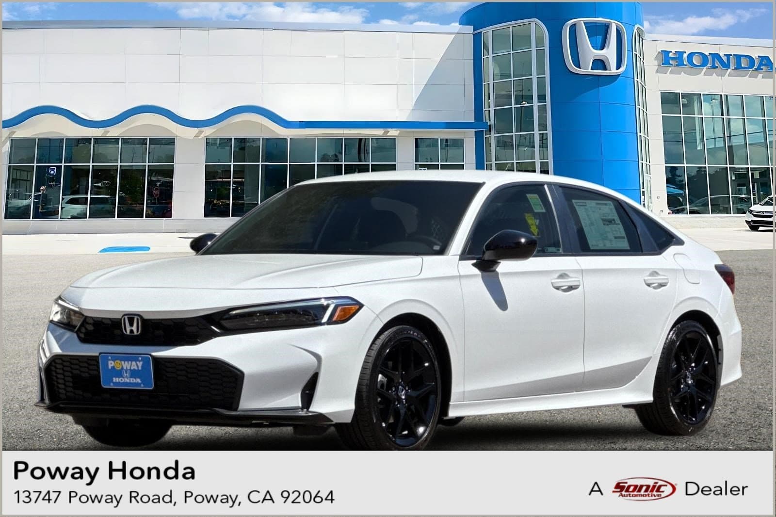 2026 Honda Civic Sedan Sport — photo 1 of 26