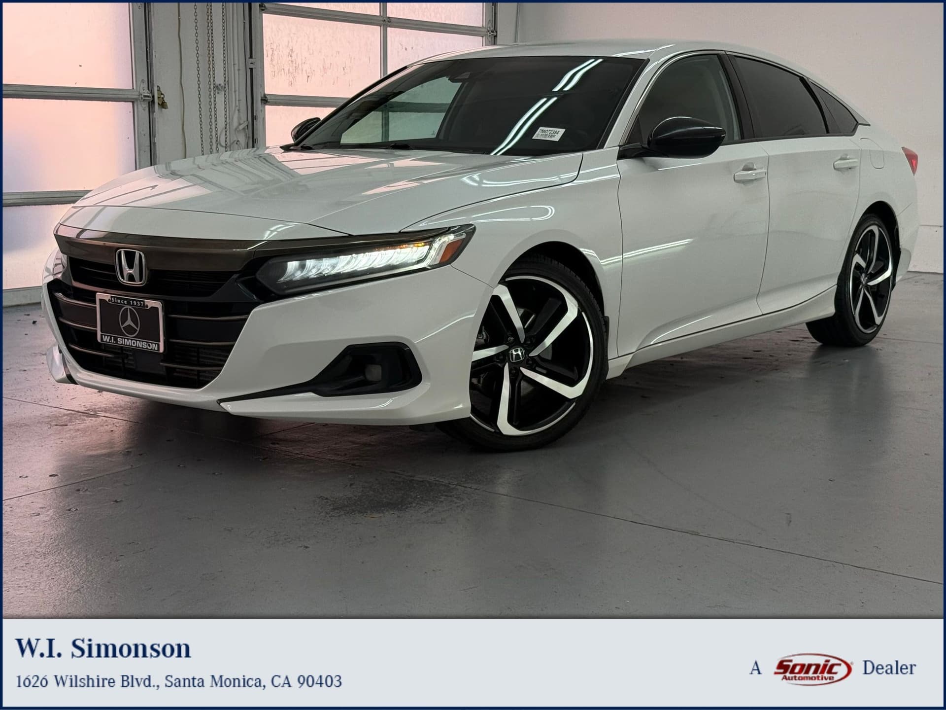 2021 Honda Accord Sedan Sport SE — photo 1 of 30