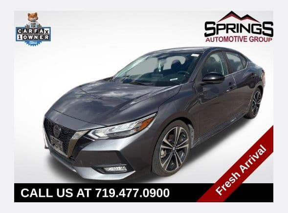2020 Nissan Sentra SR — photo 1 of 4