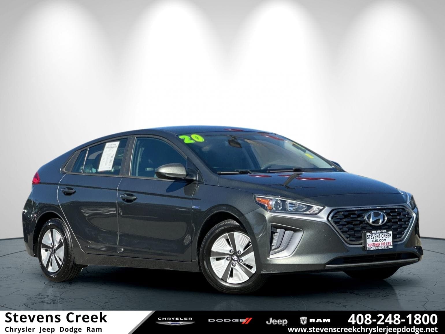 2020 Hyundai Ioniq Hybrid Blue — photo 1 of 28