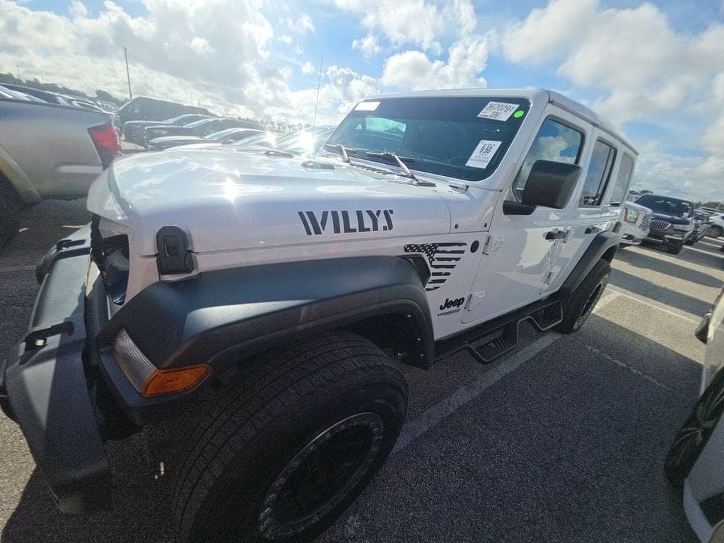 2022 Jeep Wrangler Unlimited Willys — photo 1 of 6
