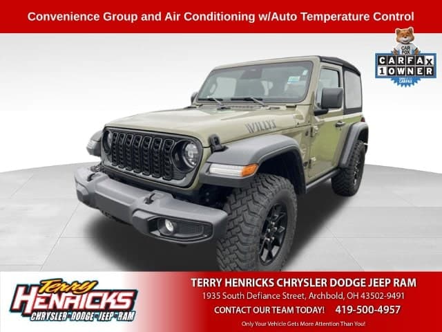 2025 Jeep Wrangler Willys — photo 1 of 13