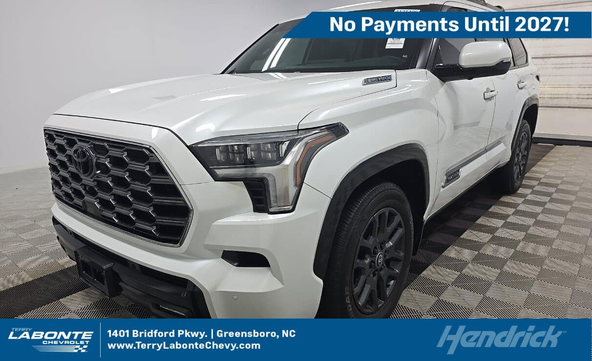 2025 Toyota Sequoia Platinum — photo 1 of 29