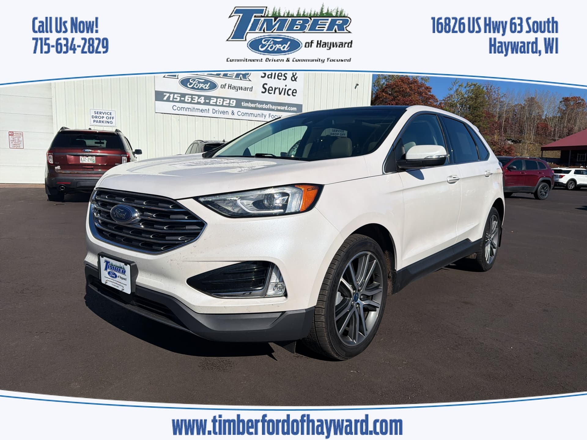 2019 Ford Edge Titanium — photo 1 of 22