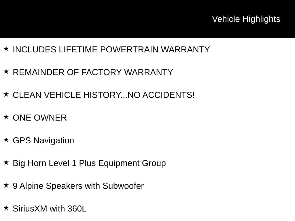 2026 RAM 2500 Big Horn — photo 1 of 2