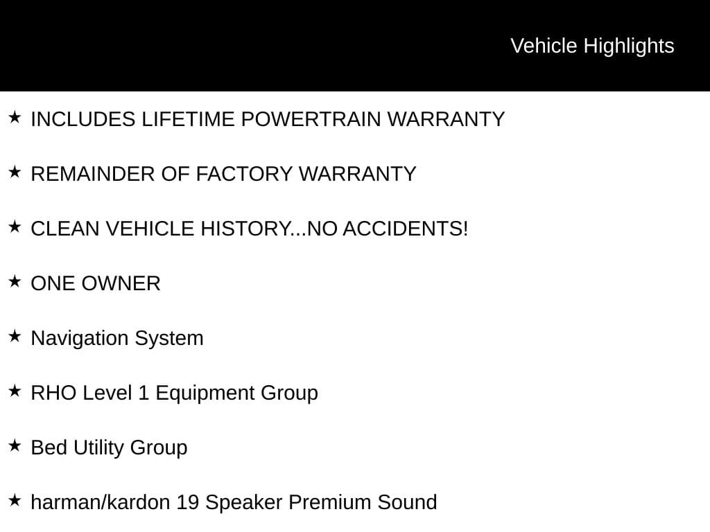 2025 RAM 1500 RHO — photo 1 of 2