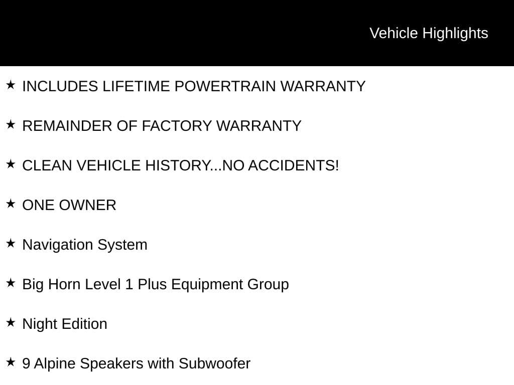 2026 RAM 2500 Big Horn — photo 1 of 2