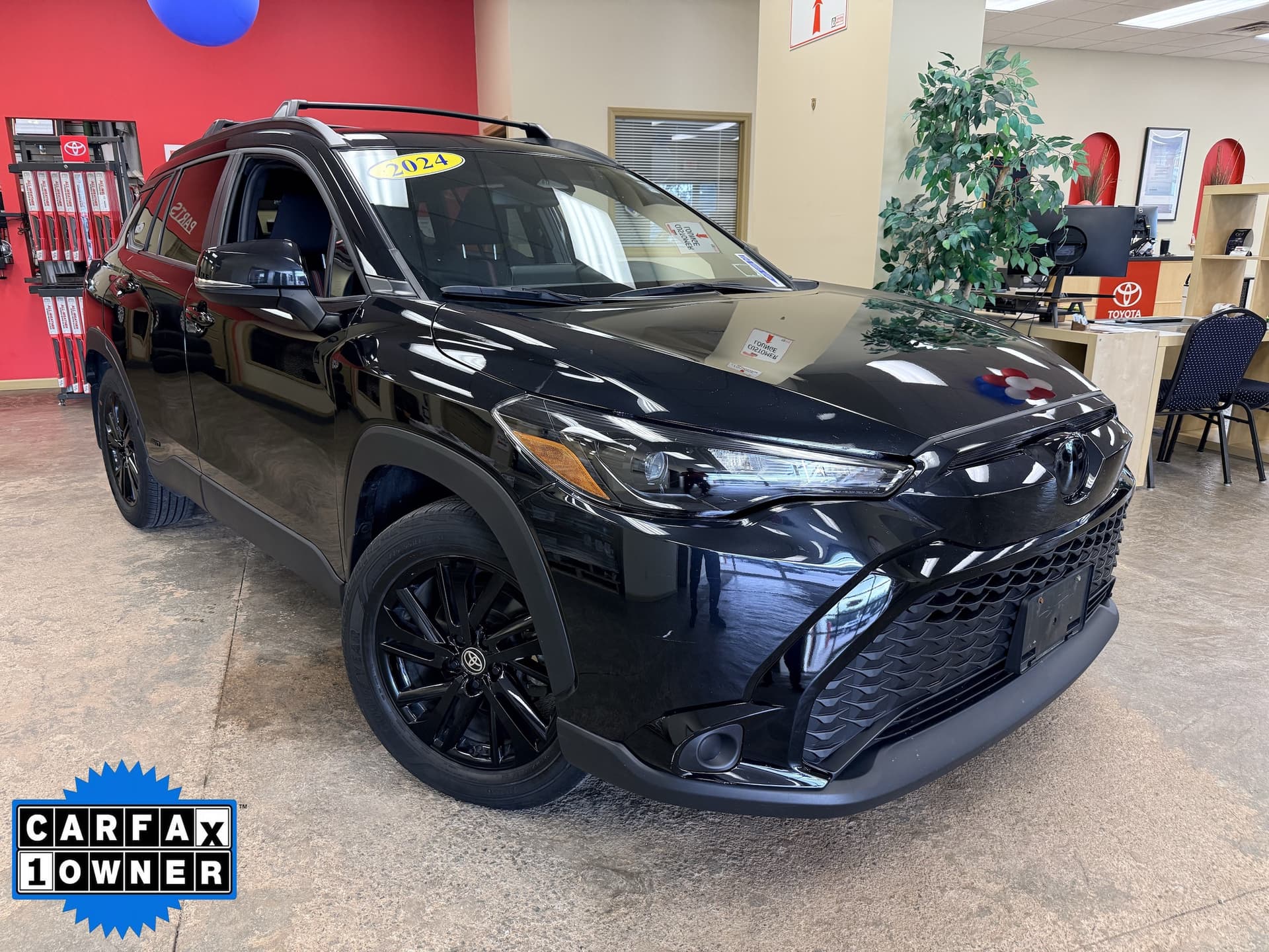 2024 Toyota Corolla Cross Hybrid Nightshade Edition — photo 1 of 11