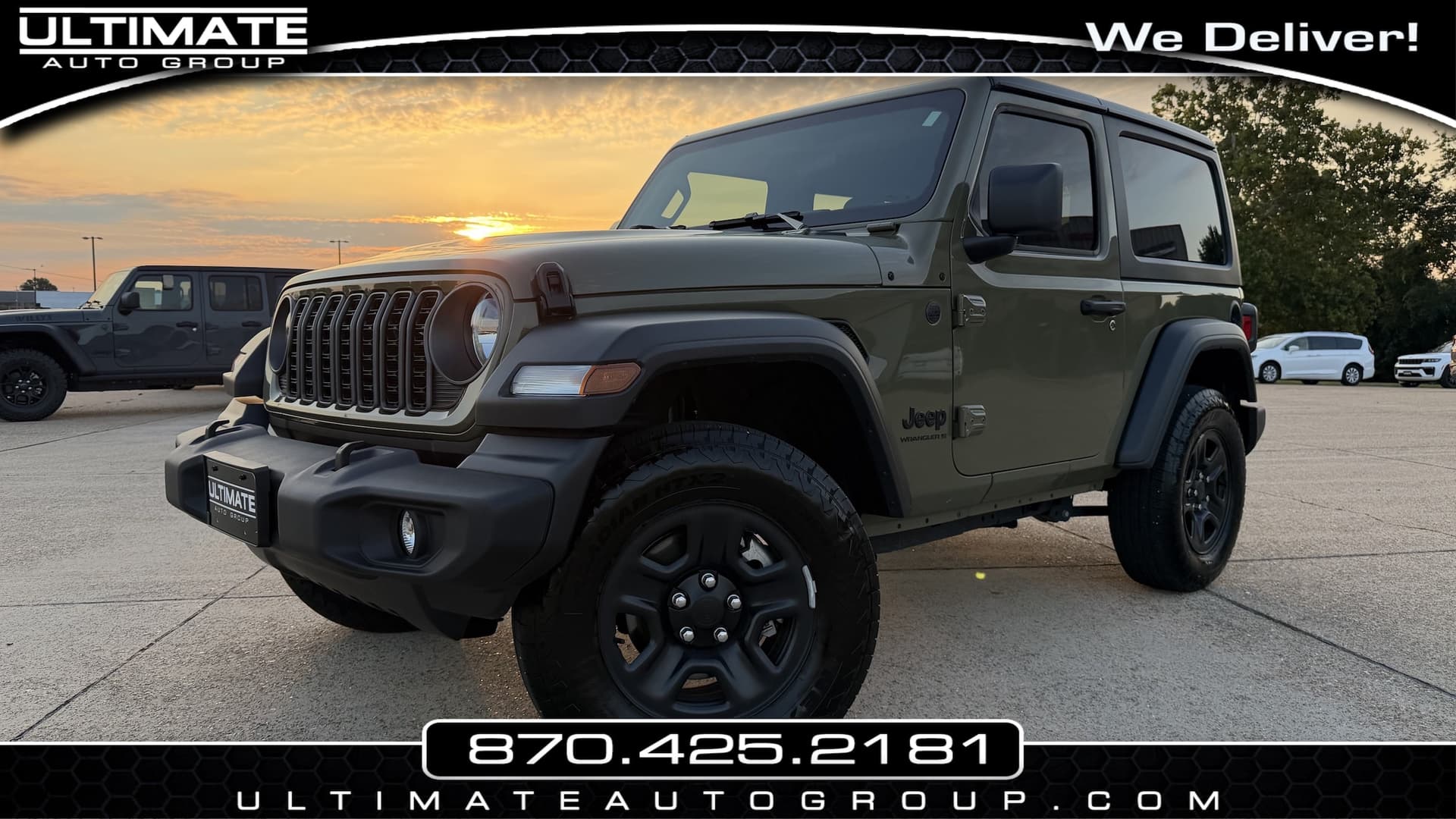 2026 Jeep Wrangler Sport — photo 1 of 29