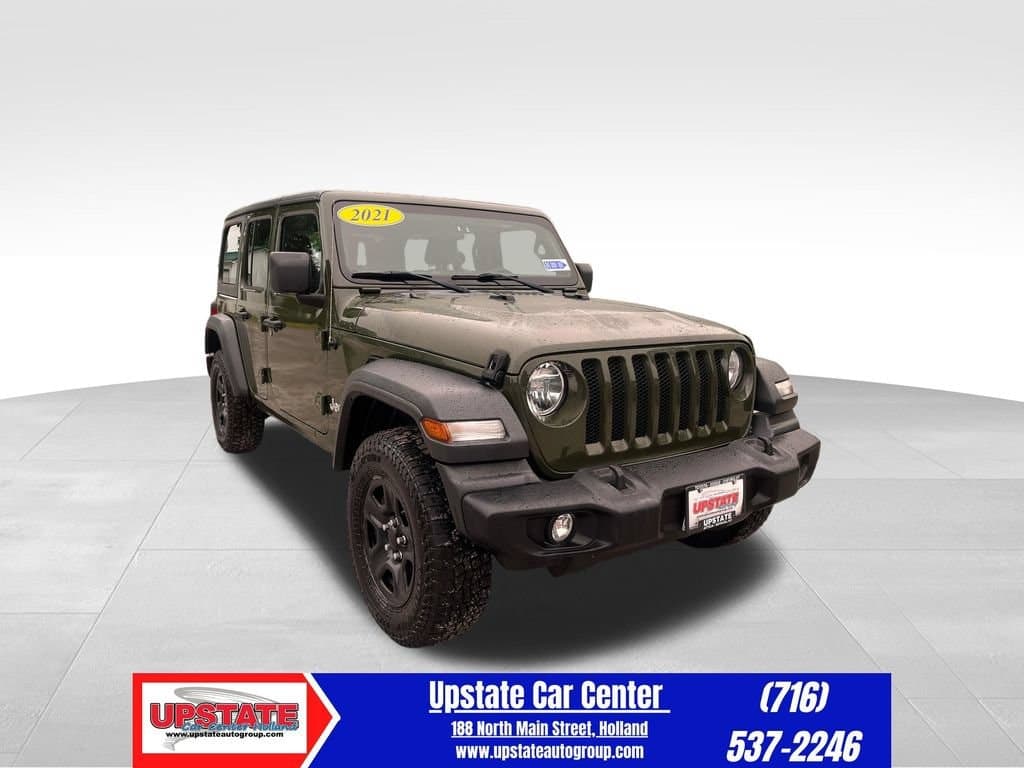 2021 Jeep Wrangler Unlimited Sport — photo 1 of 37