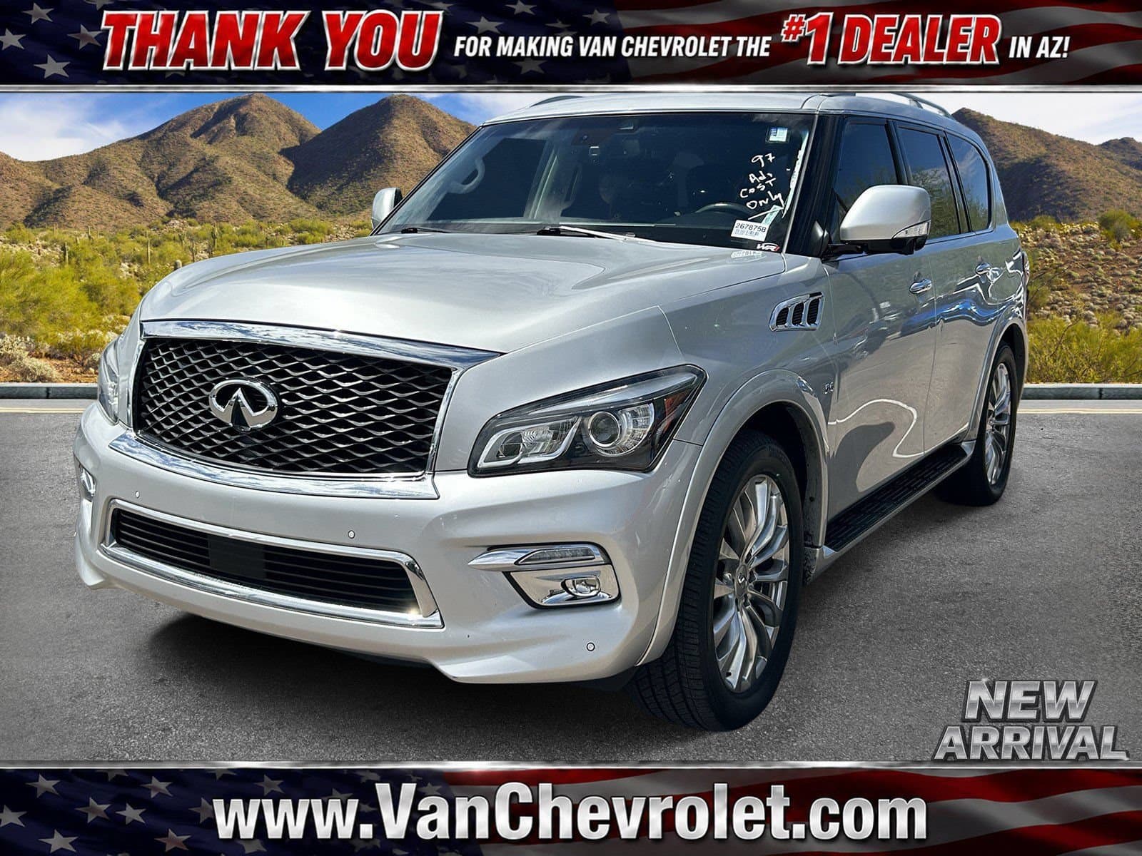 2017 INFINITI QX80 Base — photo 1 of 15
