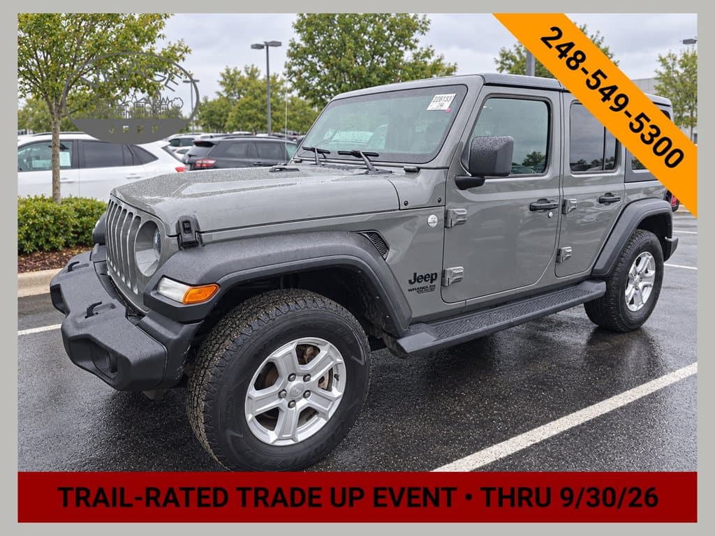 2021 Jeep Wrangler Unlimited Sport S — photo 1 of 2