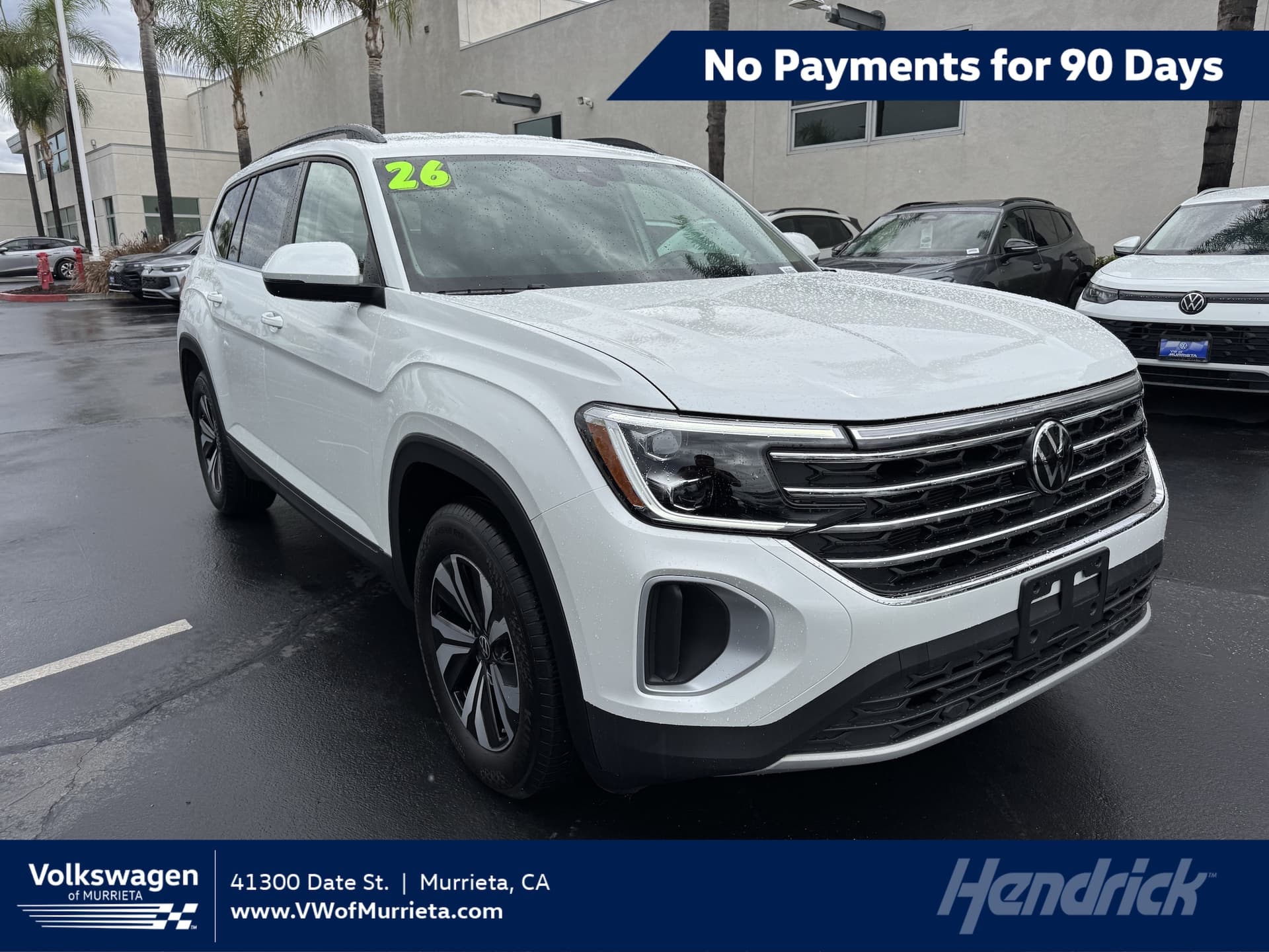 2026 Volkswagen Atlas 2.0T SE — photo 1 of 37