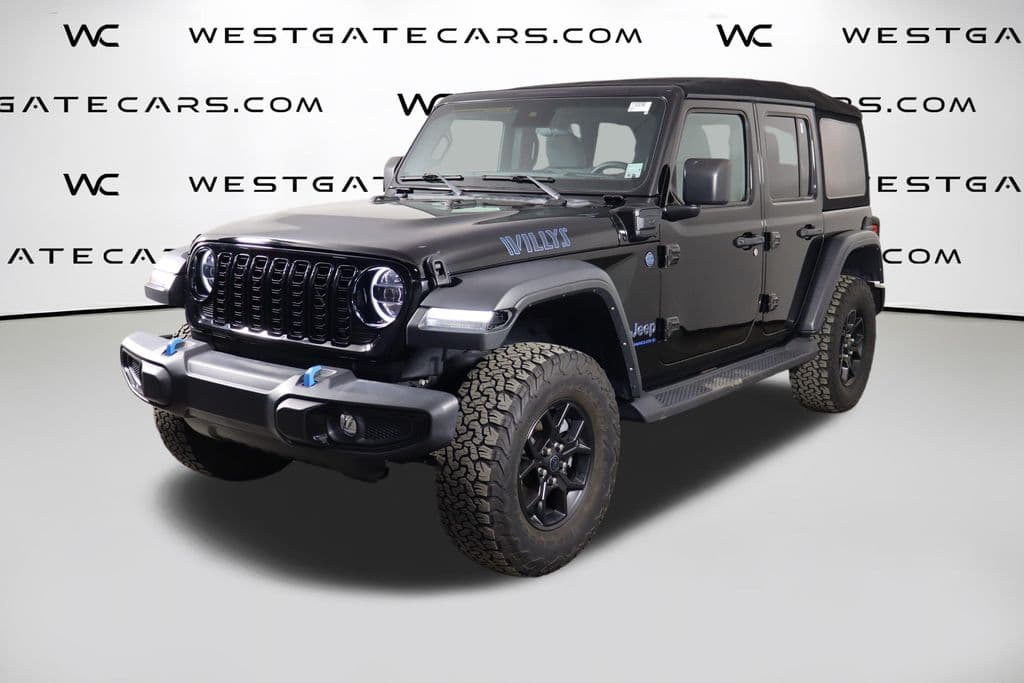 2024 Jeep Wrangler 4xe Willys — photo 1 of 47