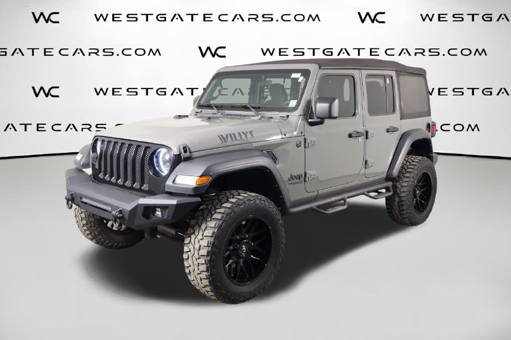 2021 Jeep Wrangler Unlimited Willys — photo 1 of 44