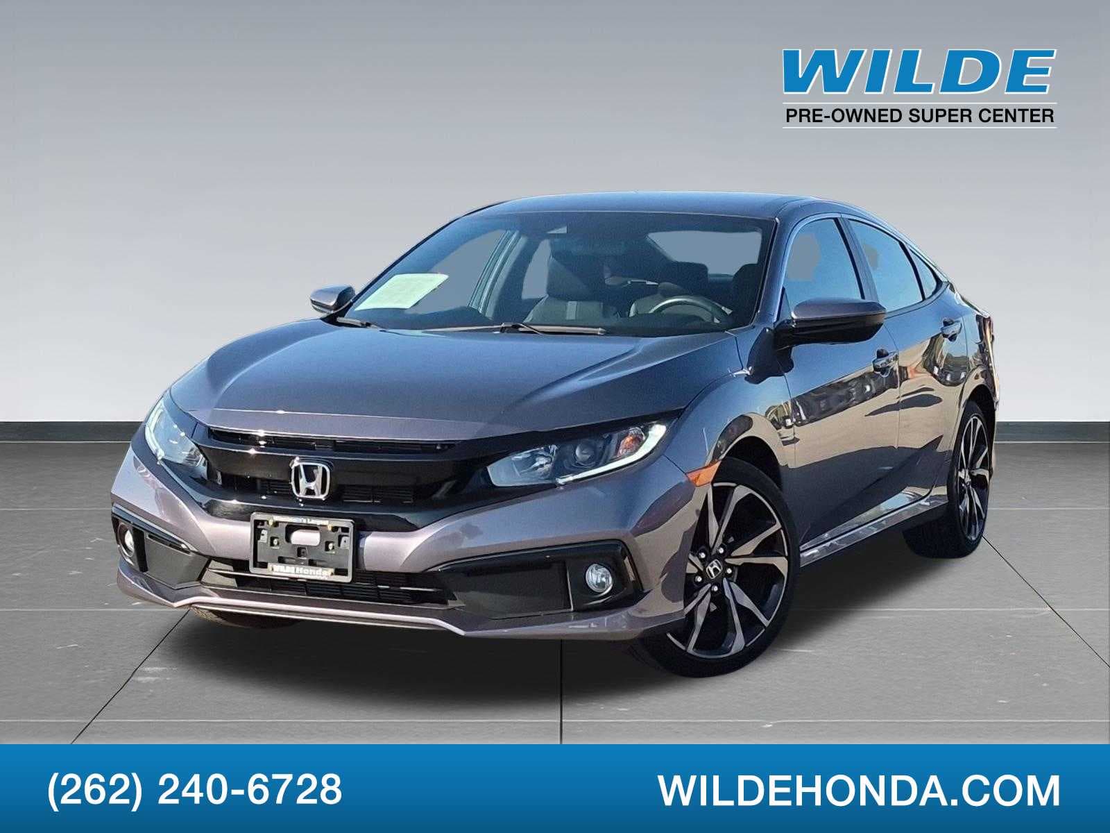 2020 Honda Civic Sedan Sport — photo 1 of 32