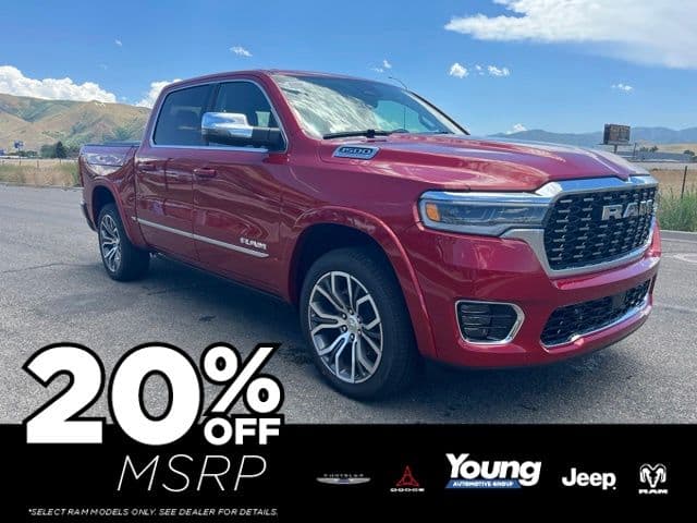 2026 RAM 1500 TUNGSTEN CREW CAB 4X4 — photo 1 of 46