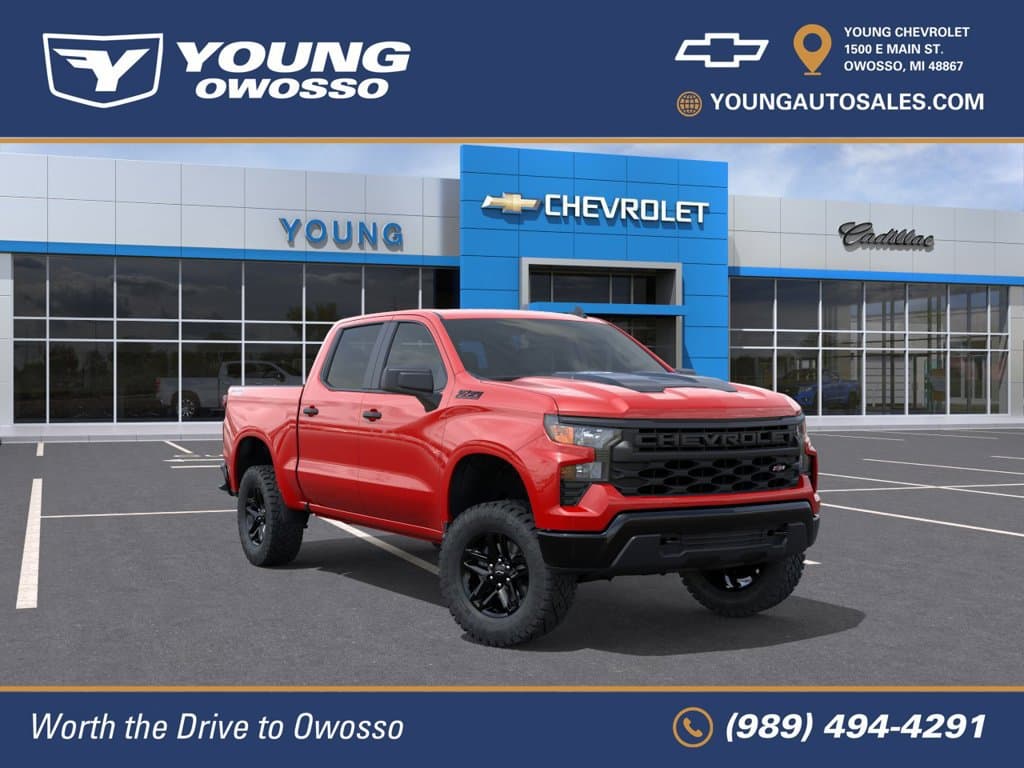 2026 Chevrolet Silverado 1500 Custom Trail Boss — photo 1 of 31