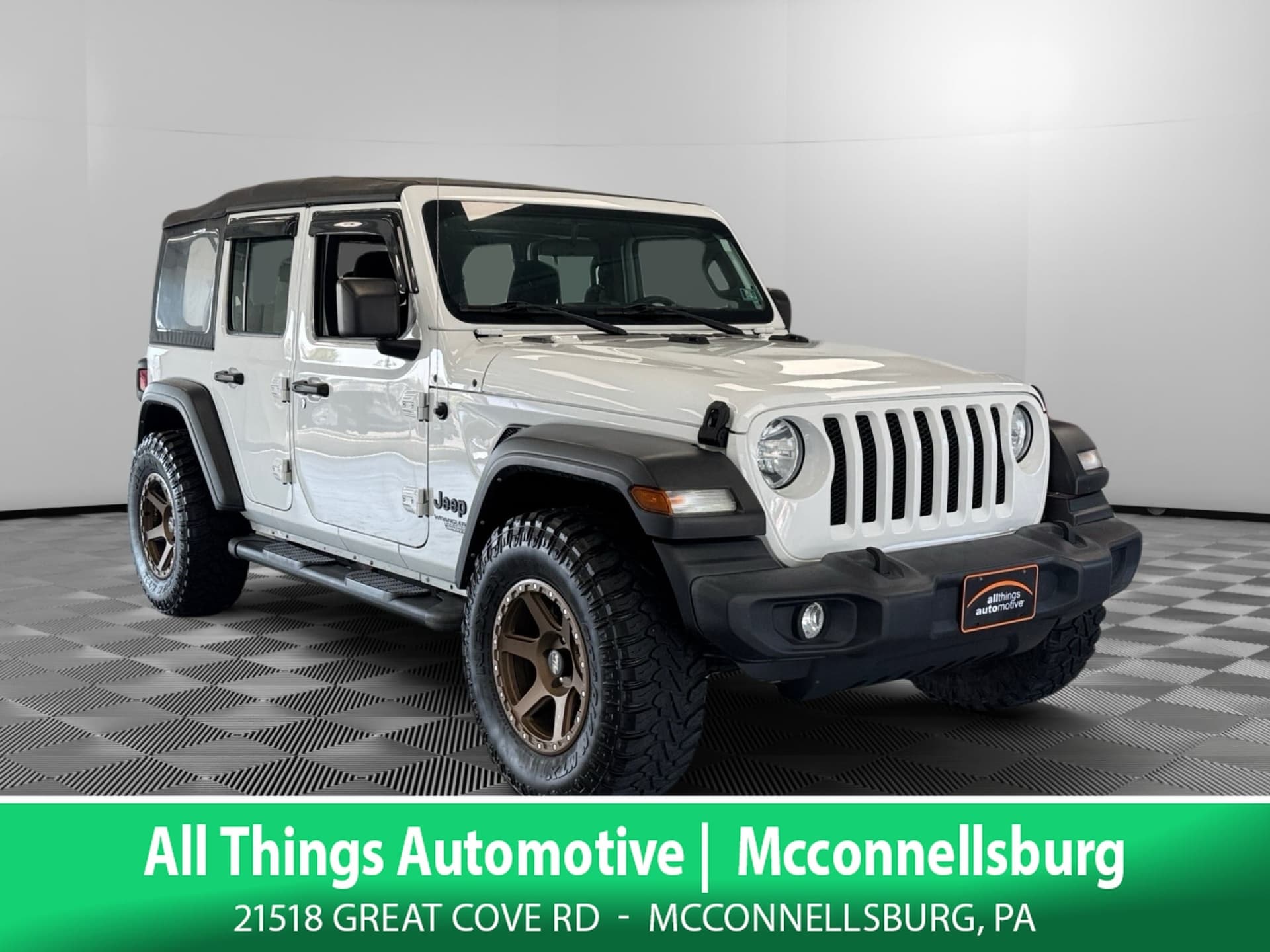 2021 Jeep Wrangler Unlimited Sport — photo 1 of 31
