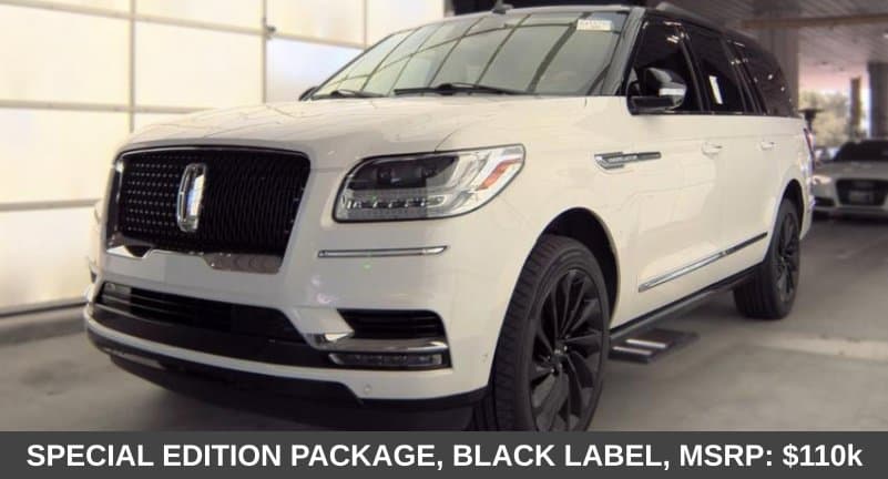 2021 Lincoln Navigator L Black Label — photo 1 of 9