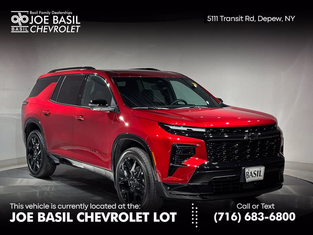 2026 Chevrolet Traverse AWD RS — photo 1 of 46