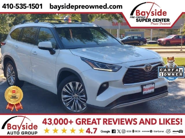 2020 Toyota Highlander Platinum — photo 1 of 53
