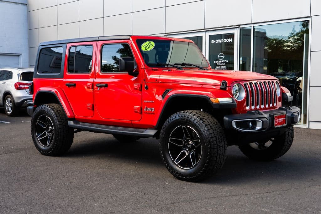 2018 Jeep Wrangler Unlimited Sahara — photo 1 of 30