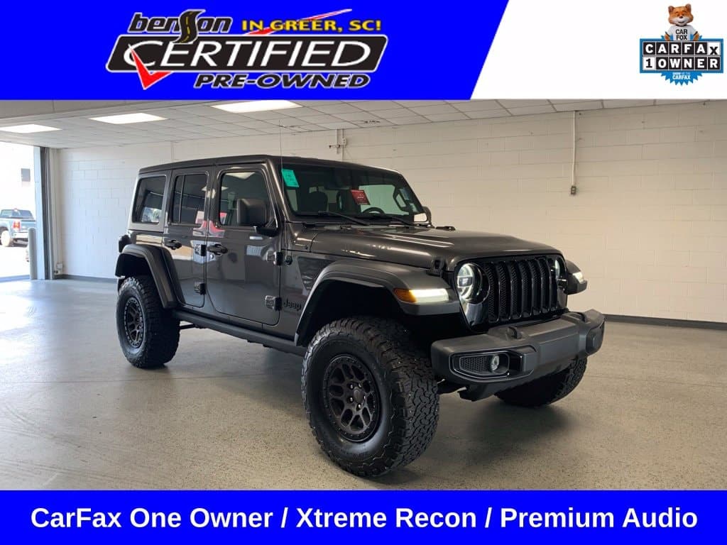 2022 Jeep Wrangler Unlimited Willys — photo 1 of 11