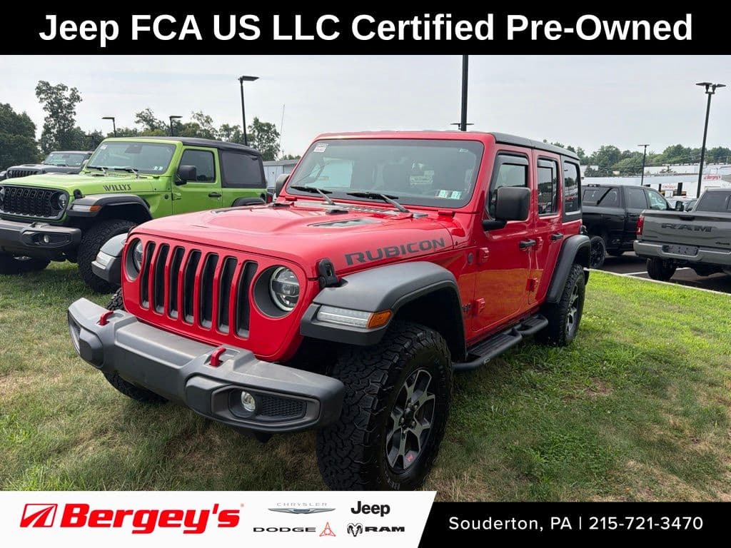 2021 Jeep Wrangler Unlimited Rubicon — photo 1 of 27