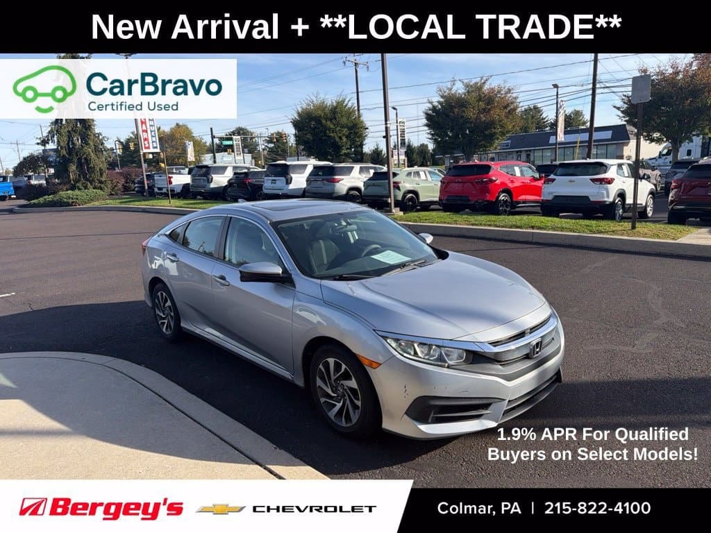 2017 Honda Civic Sedan EX — photo 1 of 13