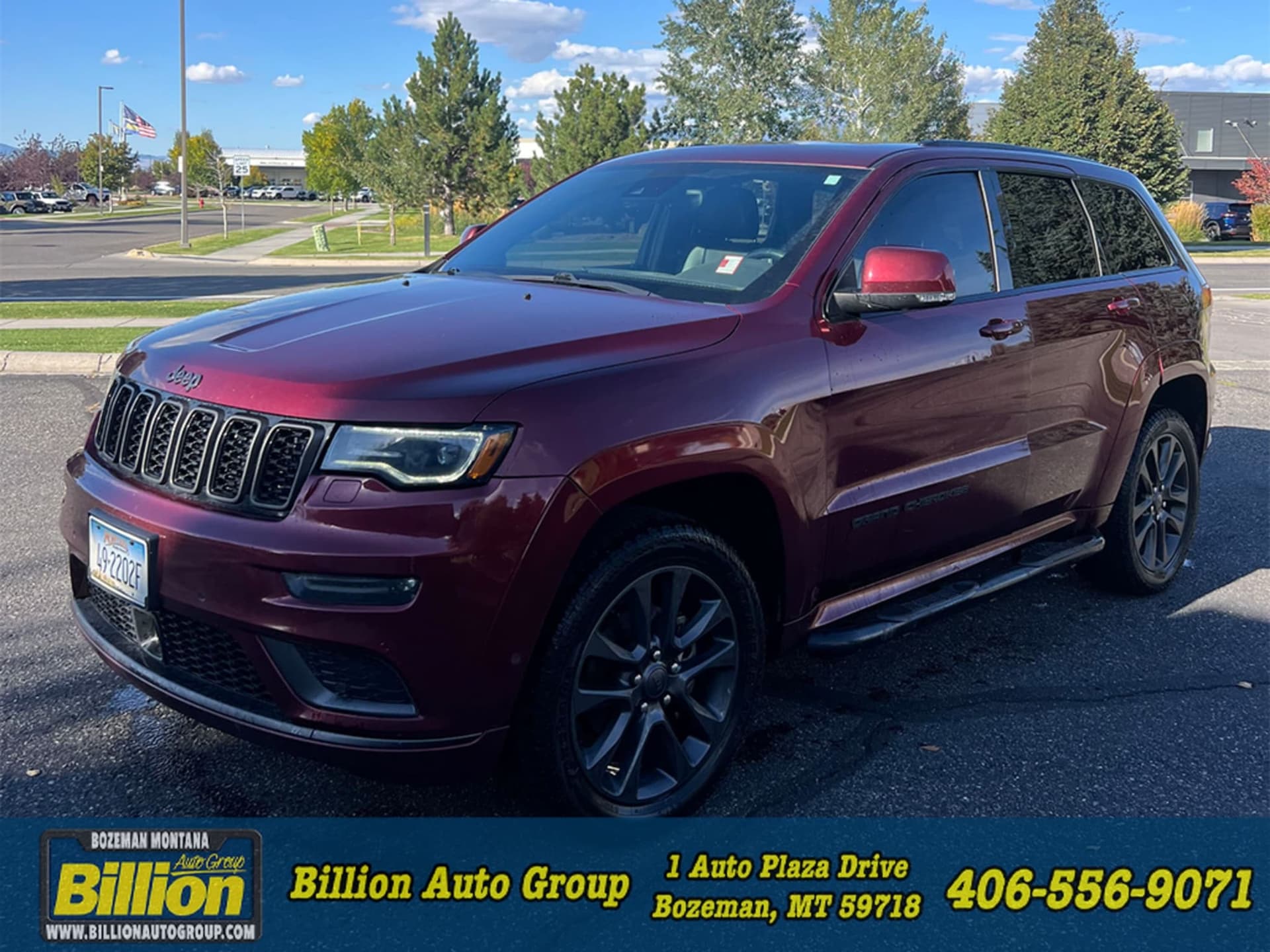 2018 Jeep Grand Cherokee Overland — photo 1 of 2