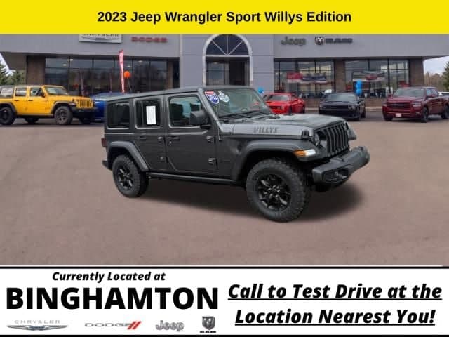 2023 Jeep Wrangler Sport — photo 1 of 24