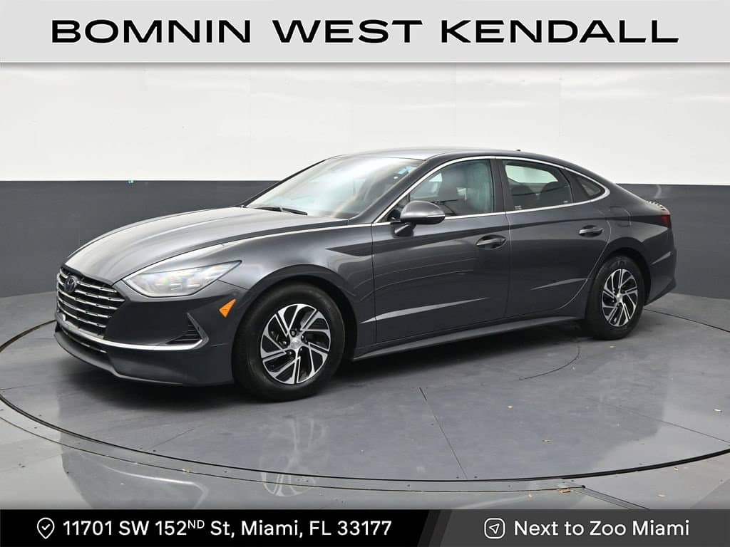 2023 Hyundai Sonata Hybrid Blue — photo 1 of 33