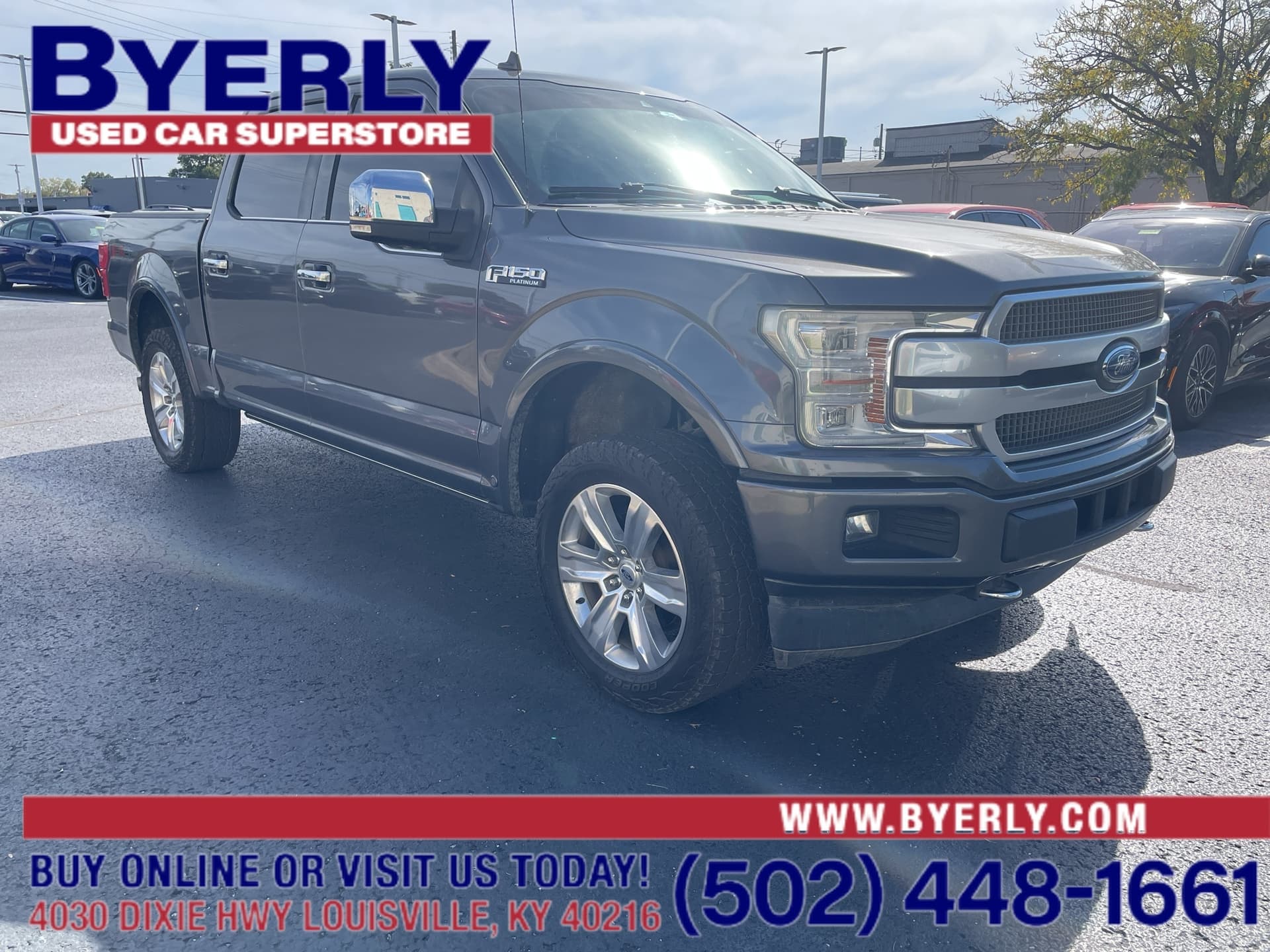 2018 Ford F-150 Platinum — photo 1 of 8