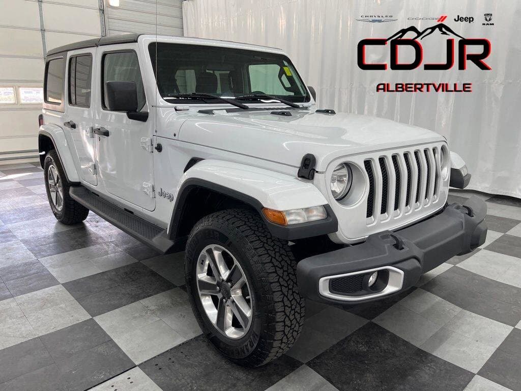 2020 Jeep Wrangler Unlimited Sahara — photo 1 of 42