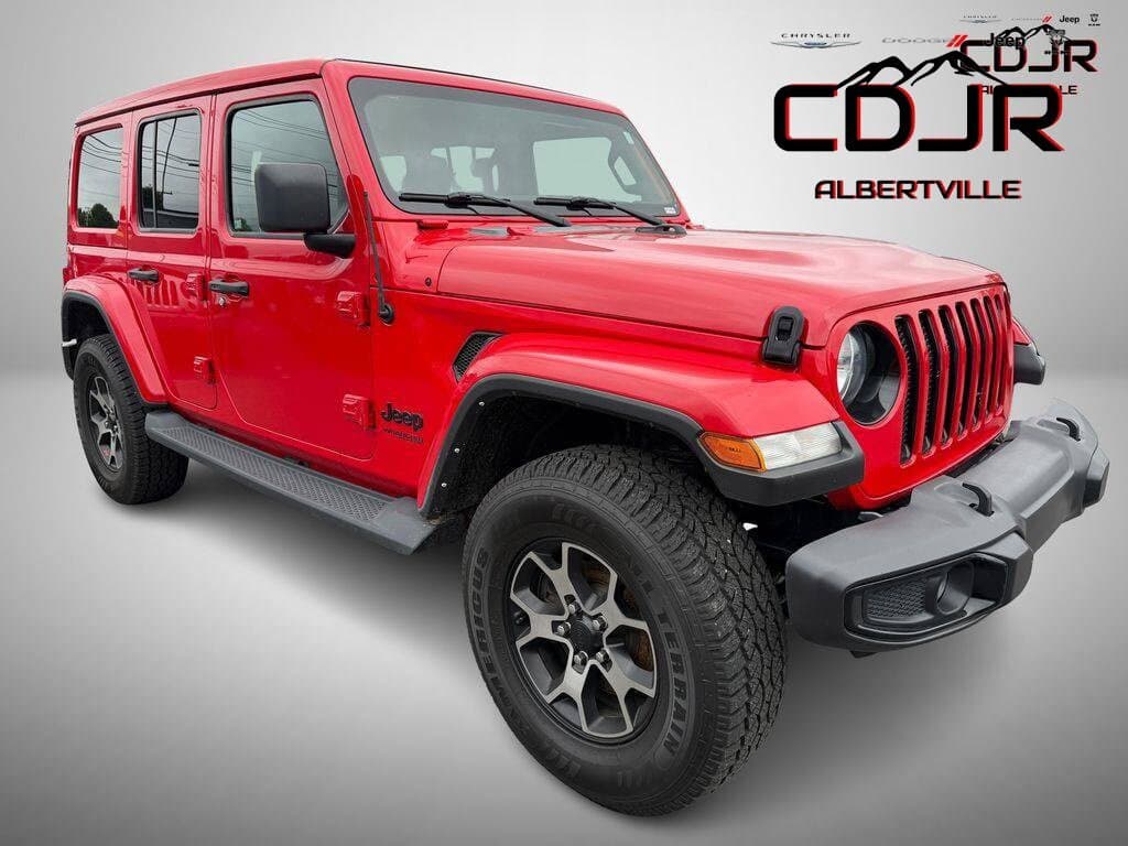 2021 Jeep Wrangler Unlimited Sahara — photo 1 of 49