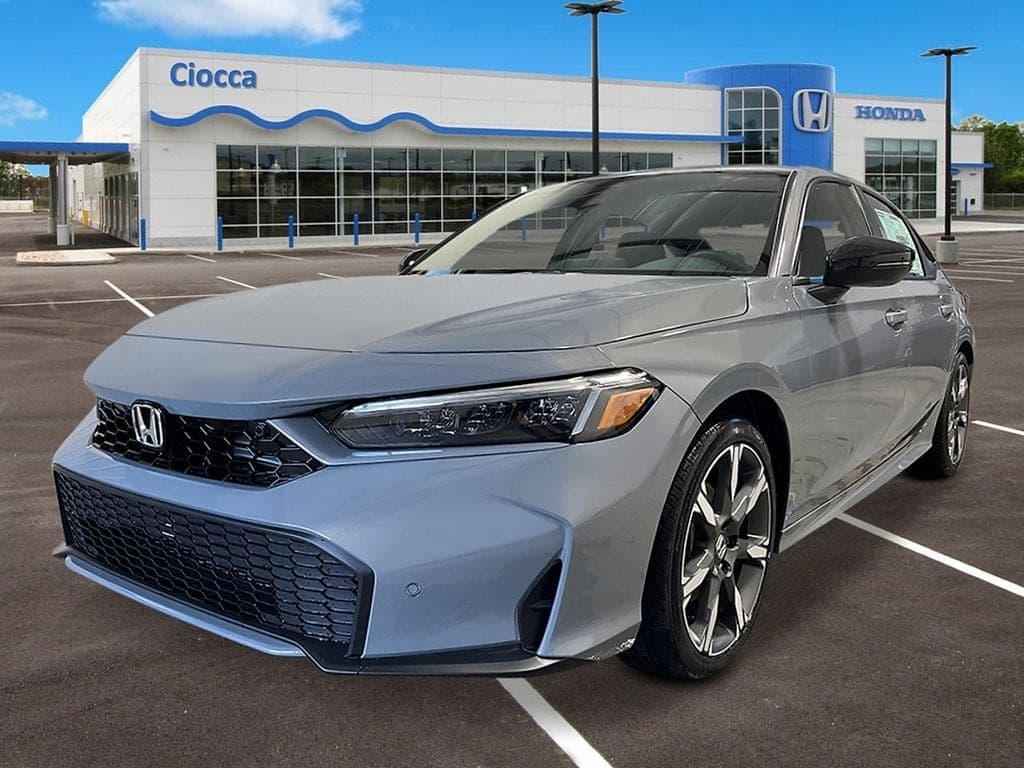 2026 Honda Civic Sedan Hybrid Sport Touring — photo 1 of 27
